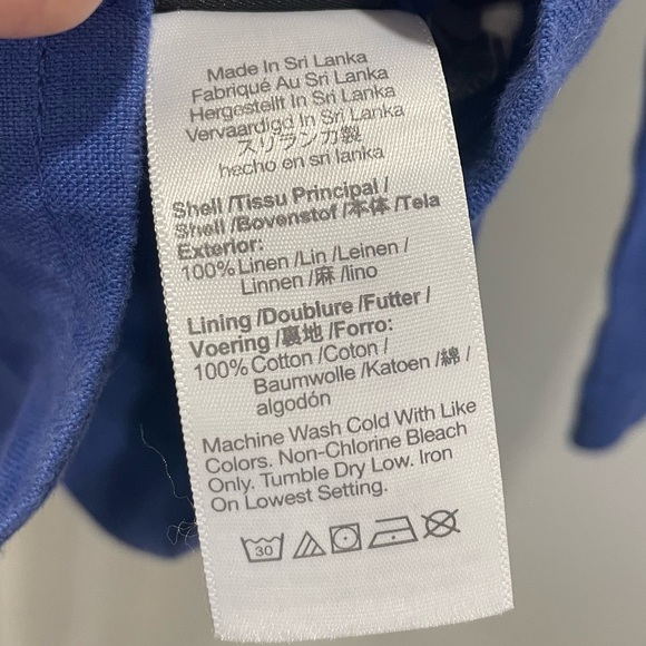 Madewell Double Breasted Linen Blazer Size XS - Picture 7 of 8